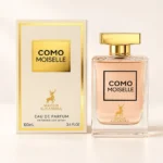 عطر الحمبرا کومو مویزل به همراه جعبه