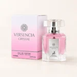 عطر الحمبرا ورسنسیا کریستال به همراه جعبه