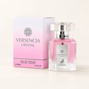 عطر الحمبرا ورسنسیا کریستال به همراه جعبه