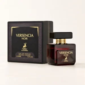 عطر الحمبرا ورسنسیا نویر به همراه جعبه