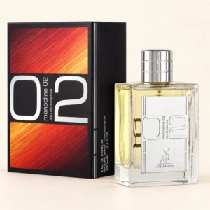 عطر مونوکلاین ۰۲ الحمبرا به همراه جعبه