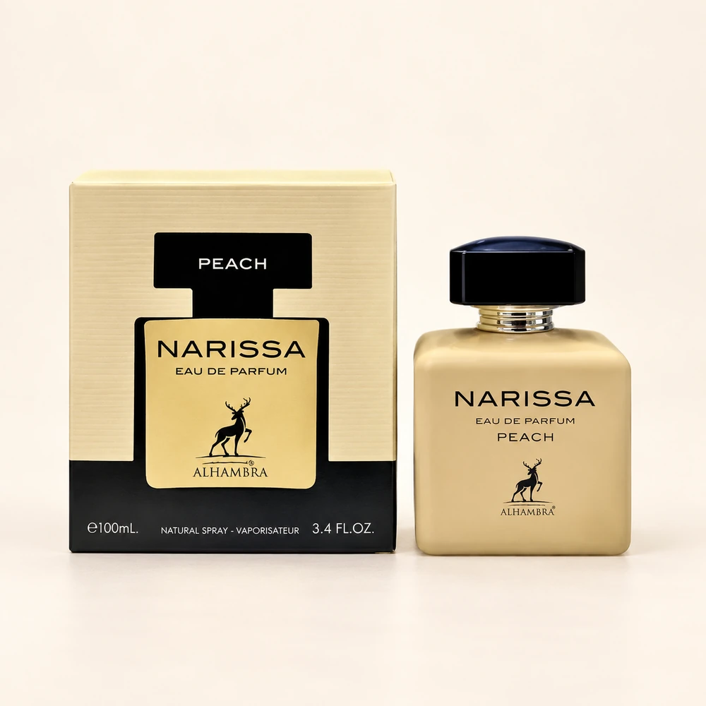عطر ناریسا الحمبرا به همراه جعبه